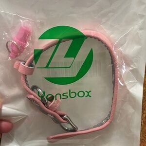 NWT Yonsbox Pink and Grey Dog/Cat Collar